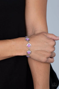 Paparazzi "Twinkling Trajectory" Purple Bracelet Paparazzi Jewelry
