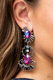 Paparazzi "Ultra Universal" Pink Exclusive Post Earrings Paparazzi Jewelry