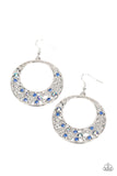 Paparazzi "Enchanted Effervescence" Blue Earrings Paparazzi Jewelry