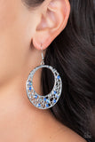 Paparazzi "Enchanted Effervescence" Blue Earrings Paparazzi Jewelry