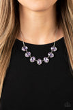Paparazzi "Unleash Your Sparkle" Purple Necklace & Earring Set Paparazzi Jewelry