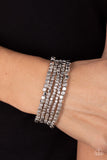 Paparazzi "Right on CUBE" Silver Bracelet Paparazzi Jewelry