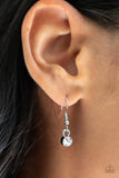 Paparazzi "Out Of The SWAY" White Necklace & Earring Set Paparazzi Jewelry