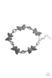 Paparazzi "Has a WING to It" Purple Bracelet Paparazzi Jewelry