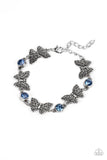 Paparazzi "Has a WING to It" Blue Bracelet Paparazzi Jewelry