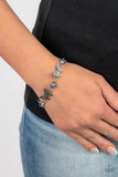 Paparazzi "Has a WING to It" Blue Bracelet Paparazzi Jewelry