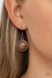 Paparazzi "Desert Decor" Copper Necklace & Earring Set Paparazzi Jewelry