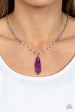 Paparazzi "Magical Remedy" Purple Necklace & Earring Set Paparazzi Jewelry
