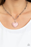 Paparazzi "Everlasting Endearment" Pink Necklace & Earring Set Paparazzi Jewelry