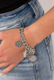 Paparazzi "Complete CHARM-ony" Silver Bracelet Paparazzi Jewelry