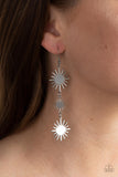 Paparazzi "Solar Soul" Silver Earrings Paparazzi Jewelry