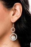 Paparazzi "The Jennifer" White 2022 Zi Collection Necklace & Earring Set Paparazzi Jewelry