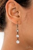 Paparazzi "Undeniable" Brass 2022 Zi Collection Necklace & Earring Set Paparazzi Jewelry