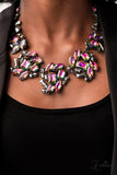 Paparazzi "Obsessed" Multi 2022 Zi Collection Necklace & Earring Set Paparazzi Jewelry