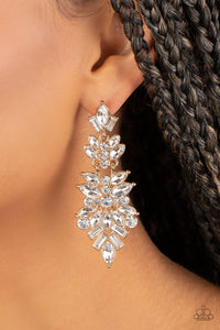 Paparazzi "Frozen Fairytale" Gold Post Earrings Paparazzi Jewelry