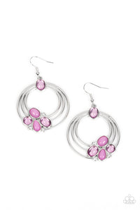 Paparazzi "Dreamy Dewdrops" Purple Earrings Paparazzi Jewelry