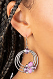 Paparazzi "Dreamy Dewdrops" Purple Earrings Paparazzi Jewelry