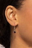 Paparazzi "COMET Below" Purple Necklace & Earring Set Paparazzi Jewelry