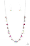 Paparazzi "Irresistible HEIR-idescence" Pink Necklace & Earring Set Paparazzi Jewelry