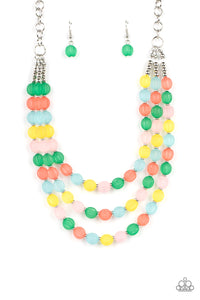 Paparazzi "Summer Surprise" Multi Necklace & Earring Set Paparazzi Jewelry