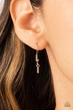 Paparazzi "Say My Name" Silver Choker Necklace & Earring Set Paparazzi Jewelry