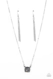 Paparazzi "Coral Coasts" Silver Necklace & Earring Set Paparazzi Jewelry