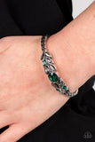 Paparazzi "Vogue Vineyard" Green Bracelet Paparazzi Jewelry