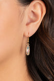 Paparazzi "Celestial Cruise" Gold Necklace & Earring Set Paparazzi Jewelry