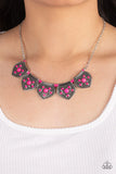 Paparazzi "Badlands Basin" Pink Necklace & Earring Set Paparazzi Jewelry