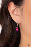 Paparazzi "Badlands Basin" Pink Necklace & Earring Set Paparazzi Jewelry