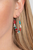 Paparazzi "Growth Spurt" Red Post Earrings Paparazzi Jewelry
