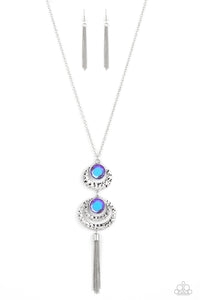 Paparazzi "Limitless Luster" Purple Necklace & Earring Set Paparazzi Jewelry