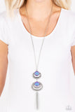 Paparazzi "Limitless Luster" Purple Necklace & Earring Set Paparazzi Jewelry