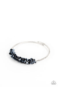 Paparazzi "BAUBLY Personality" Blue Bracelet Paparazzi Jewelry