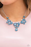 Paparazzi "Everglade Escape" Blue Necklace & Earring Set Paparazzi Jewelry
