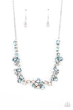Paparazzi "Welcome to the Ice Age" Blue Necklace & Earring Set Paparazzi Jewelry