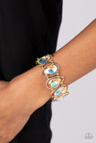 Paparazzi "The Sparkle Society" Gold Bracelet Paparazzi Jewelry