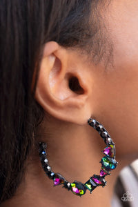Paparazzi "New Age Nostalgia" Multi Oil Spill Earrings Paparazzi Jewelry