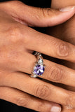 Paparazzi "Intergalactic I Do" Purple Ring Paparazzi Jewelry