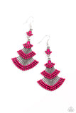 Paparazzi "Eastern Expression" Pink Earrings Paparazzi Jewelry