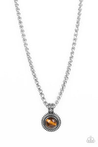 Paparazzi "Pendant Dreams" Brown Necklace Unisex Paparazzi Jewelry