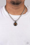 Paparazzi "Pendant Dreams" Brown Necklace Unisex Paparazzi Jewelry