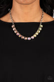 Paparazzi "Rainbow Resplendence" Orange Necklace & Earring Set Paparazzi Jewelry