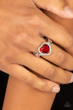 Paparazzi "Committed to Cupid" Red Ring Paparazzi Jewelry