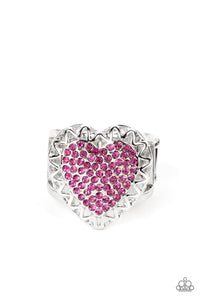 Paparazzi "Romantic Escape" Pink Ring Paparazzi Jewelry