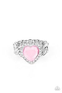 Paparazzi "Committed to Cupid" Pink Ring Paparazzi Jewelry
