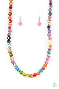 Paparazzi "Gobstopper Glamour" Multi Necklace & Earring Set Paparazzi Jewelry