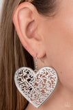 Paparazzi "Fairest in the Land" Silver Earrings Paparazzi Jewelry