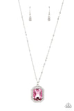 Paparazzi "Galloping Gala" Pink Necklace & Earring Set Paparazzi Jewelry