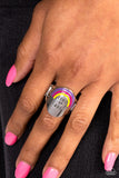 Paparazzi "Rainbow of Joy" Multi Ring Paparazzi Jewelry